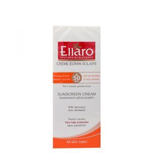 ضد آفتاب الارو انواع پوست +SPF 50 بی رنگ