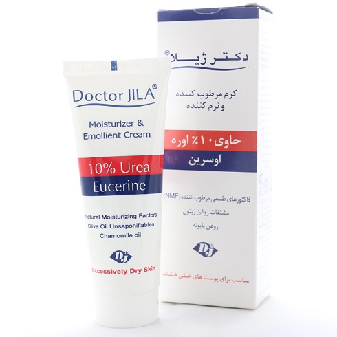 کرم نرم کننده و مرطوب کننده 10 درصد اوره دکتر ژیلا