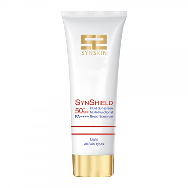 کرم ضد آفتاب فلوئید روشن ساین شیلد +SPF50 ساین اسکین