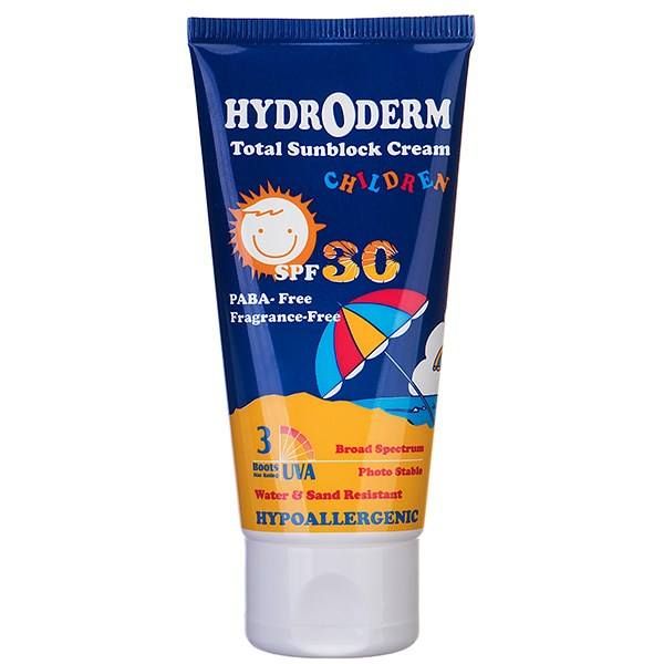 کرم ضد آفتاب کودکان SPF30 هیدرودرم