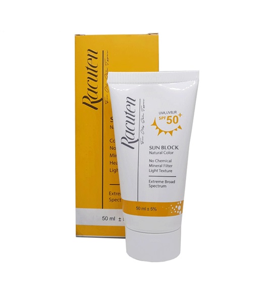 ضد آفتاب SPF 50 مناسب پوست های چرب و مختلط رنگی راکوتن
