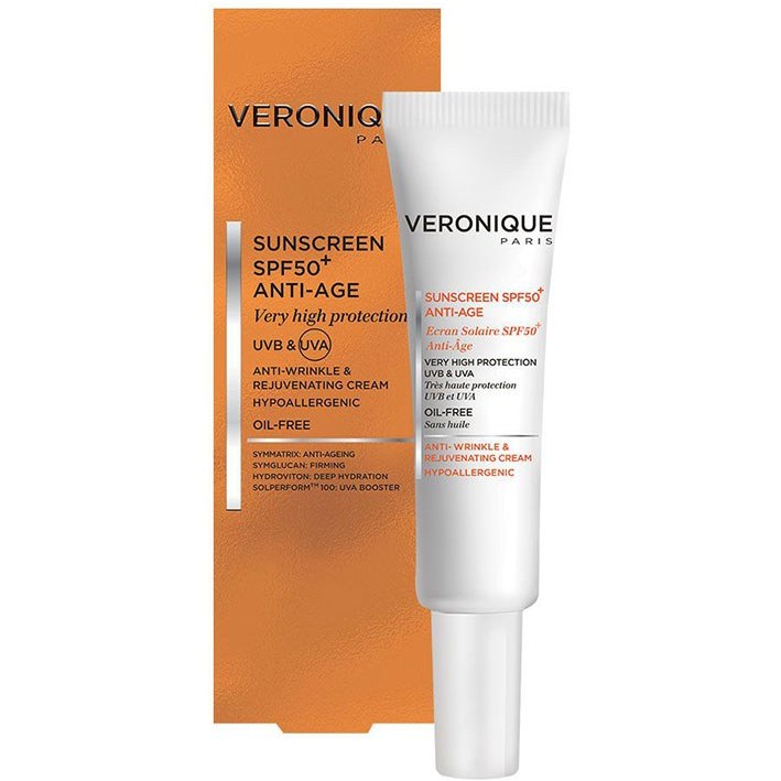 کرم ضد آفتاب ضد چروک SPF50 ورونیک
